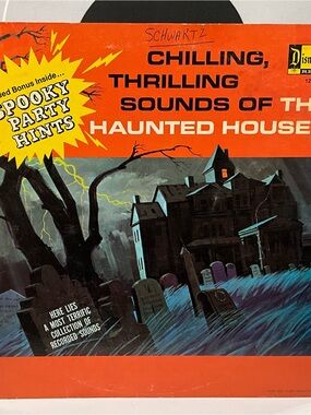 Chilling, Thrilling Sounds of The Haunted House 1964 Vinyl Disneyland Records